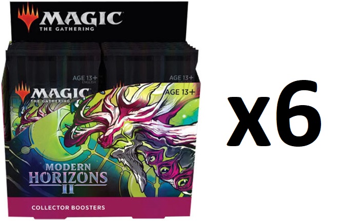 MTG 2021 Modern Horizons II COLLECTOR Booster CASE (6 COLLECTOR Boxes)